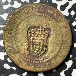 (1837) Angola 1 Macuta C/S on 1770 1/2 Macuta Lot#E0089