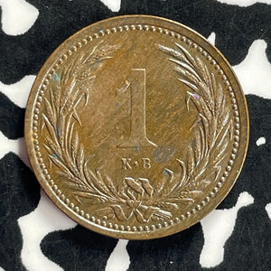 1902 Hungary 1 Filler Lot#T9635 High Grade! Beautiful!