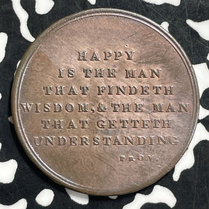 Undated United States Wisdom & Understanding Token Lot#C0606 Old Cleaning