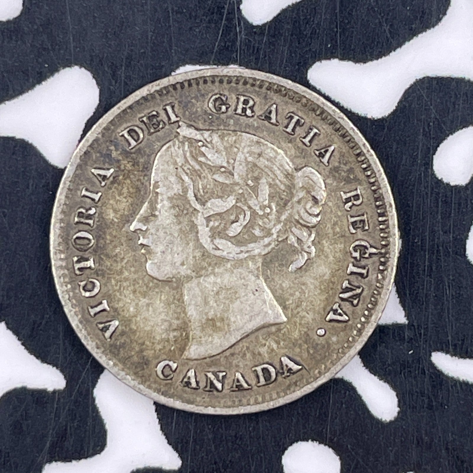 1893 Canada 5 Cents Lot#F5021 Silver!