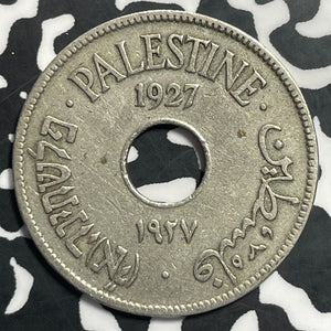 1927 Palestine 10 Mils Lot#E8507