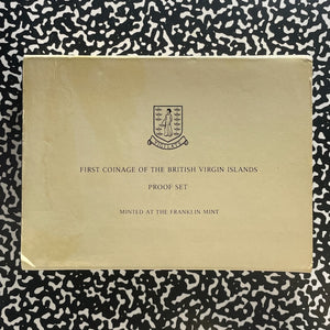 1973 British Virgin Islands 6x Coin Mint Set Lot#B2382 Including Silver!