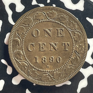 1890-H Canada Large Cent Lot#T7825 Nice!