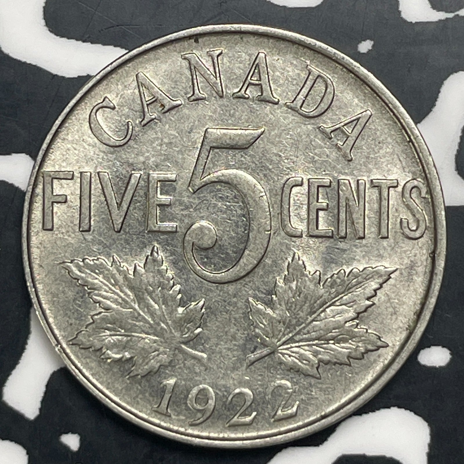 1922 Canada 5 Cents Lot#C0416