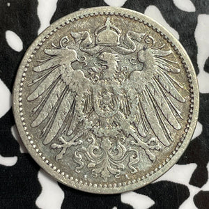 1891-A Germany 1 Mark Lot#E3780 Silver!