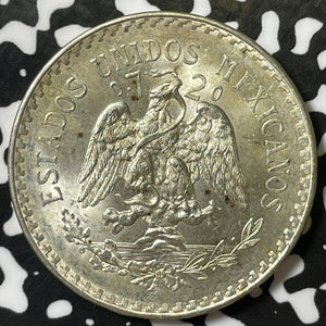 1940 Mexico 1 Peso Lot#E4995 Silver! High Grade! Beautiful!