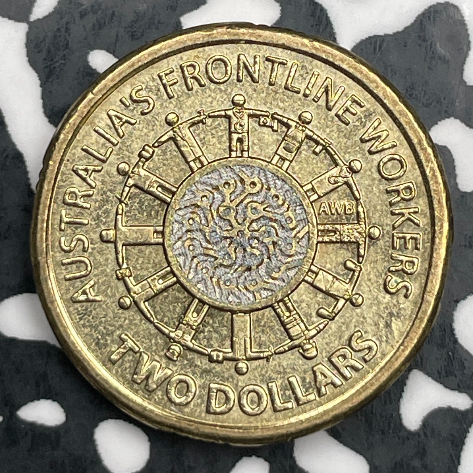 2022 Australia $2 Dollars Lot#F6514 High Grade! Beautiful!