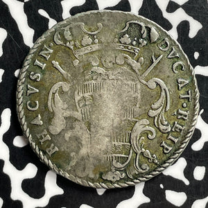 1797-SB Ragusa 1 Ducato Lot#JM9784 Silver! Scarce!