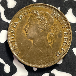 1884 Great Britain Farthing Lot#T9564
