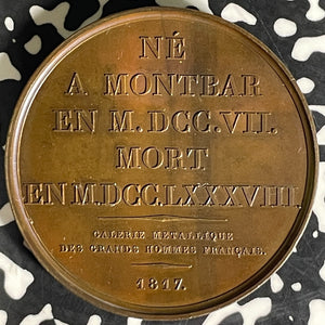 1817 France Georges-Louis Leclerc Medal By Gatteaux Lot#JM9211 41mm