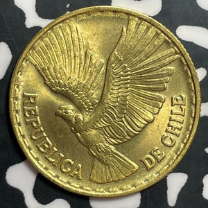 1969 Chile 5 Centesimos Lot#E7631 High Grade! Beautiful!