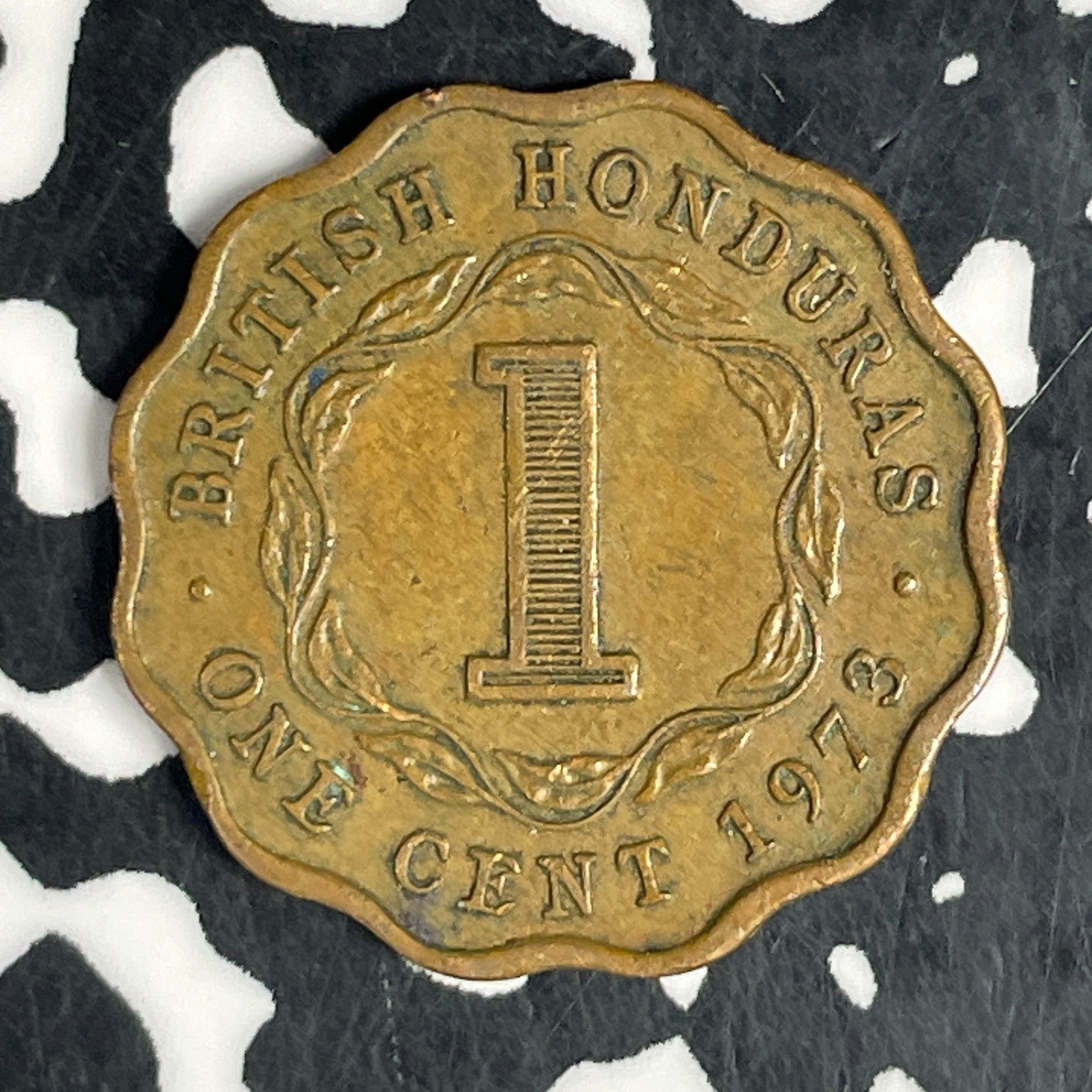 1973 British Honduras 1 Cent Lot#C6337
