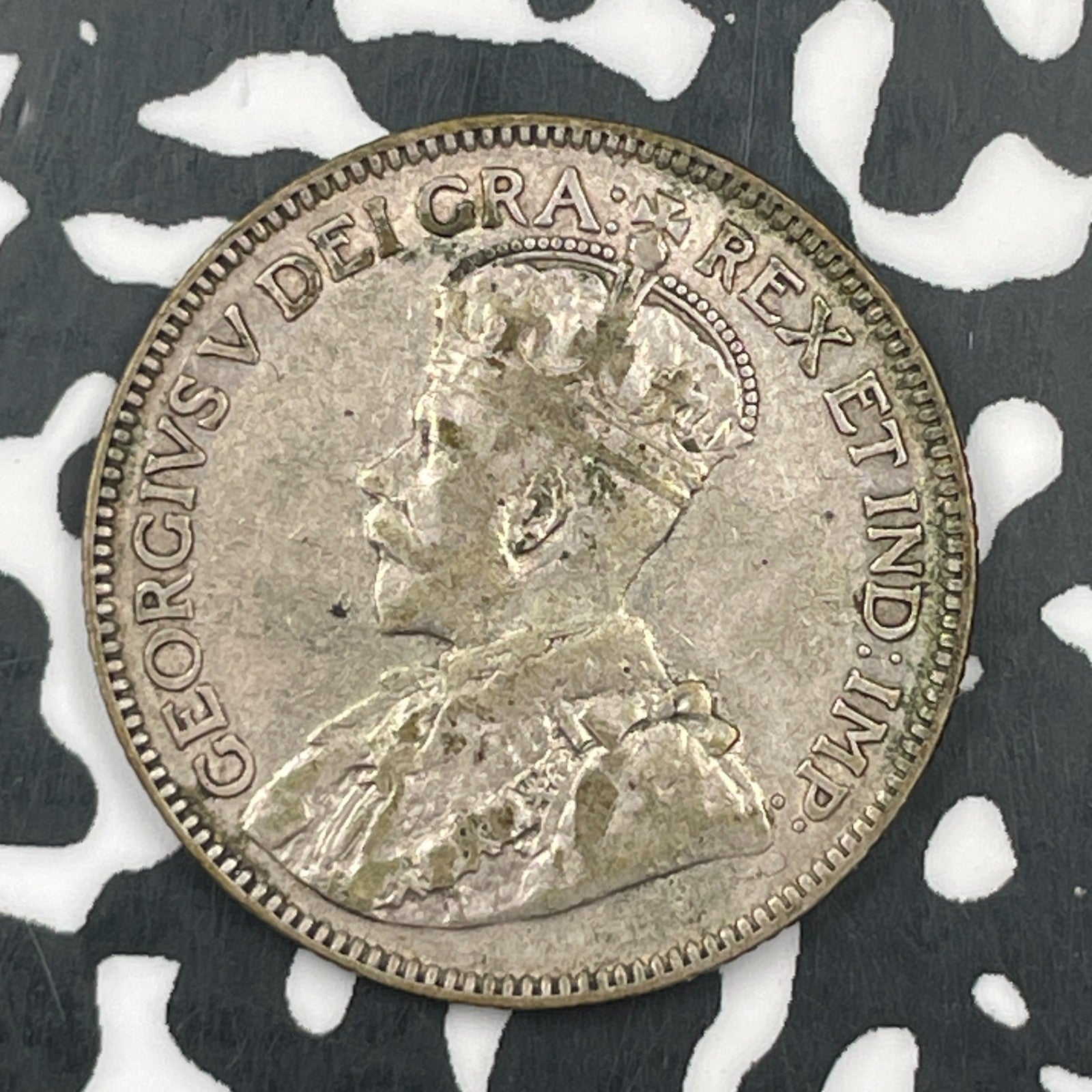 1930 Canada 25 Cents Lot#F5158 Silver!