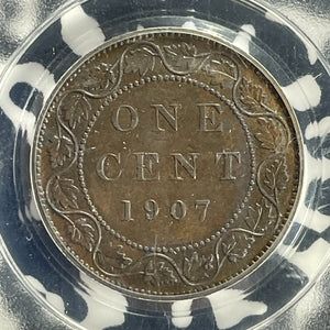 1907 Canada Large Cent PCGS MS61BN Lot#G871 Nice UNC!