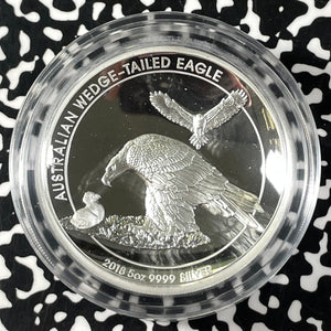 2018 Australia Wedge Tailed Eagle $8 Dollars Lot#B2336 Silver! With Case & C.O.A