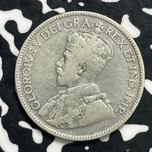 1930 Canada 25 Cents Lot#C0538 Silver!