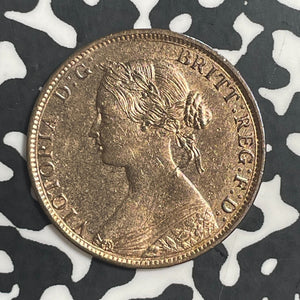 1861 New Brunswick Large Cent Lot#T3614 Beautiful Detail, Cleaned