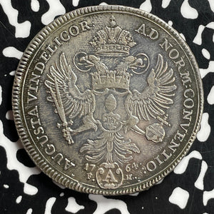 1764 Germany Augsburg 1 Thaler Lot#JM9768 Large Silver! Nice! DAV-1929