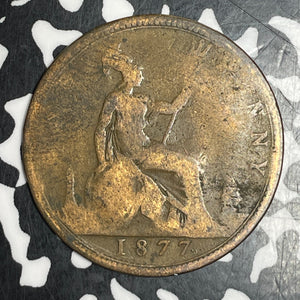 1877 Great Britain 1 Penny Lot#T6207