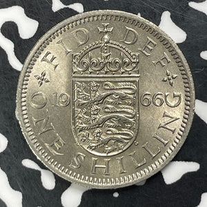 1966 Great Britain 1 Shilling (5 Available) High Grade! (1 Coin Only) KM#904