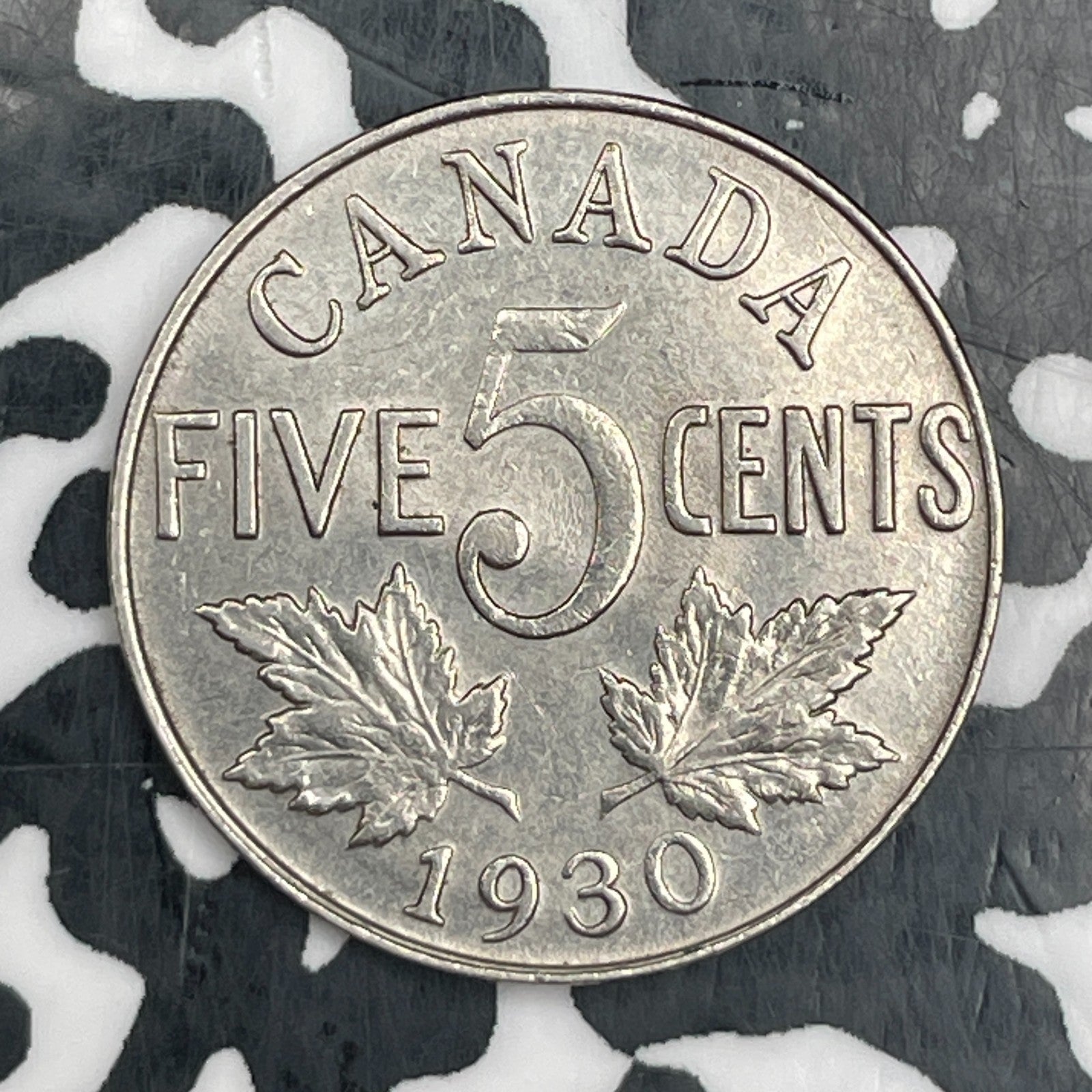 1930 Canada 5 Cents Lot#N1813 Nice!