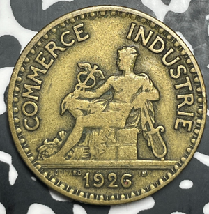 1926 France 2 Francs Lot#T9317 Better Date