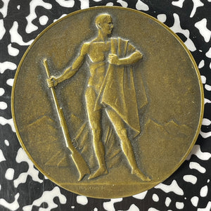 (1920) Switzerland Vaud Society Of Carabiniers Shooting Medal Lot#OV1522 60mm