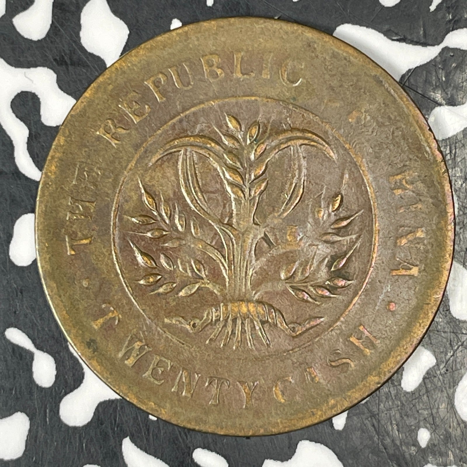 (1919) China Hunan 20 Cash Lot#C7186