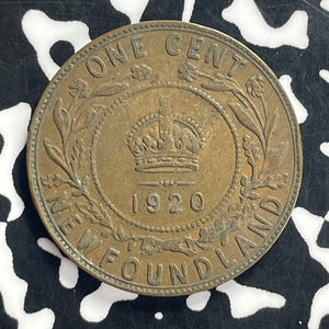 1920 Newfoundland Large Cent Lot#T9200