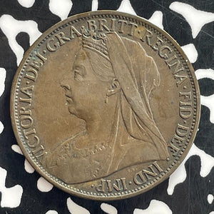 1900 Great Britain 1 Penny Lot#C1303