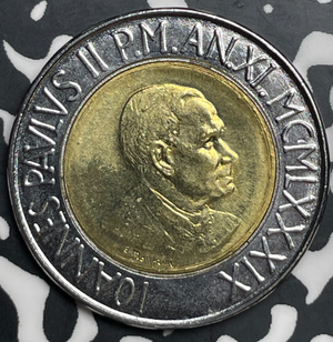 1989 Vatican City 500 Lire Lot#T9821 High Grade! Beautiful!