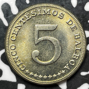 1968 Panama 5 Centesimos (3 Available) High Grade! Beautiful! (1 Coin Only)