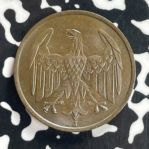 1932-F Germany 4 Pfennig Lot#T7735 High Grade! Beautiful!