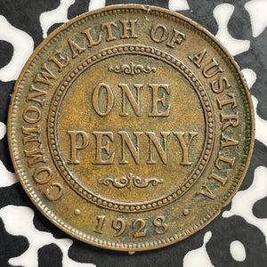 1928 Australia 1 Penny Lot#E9142