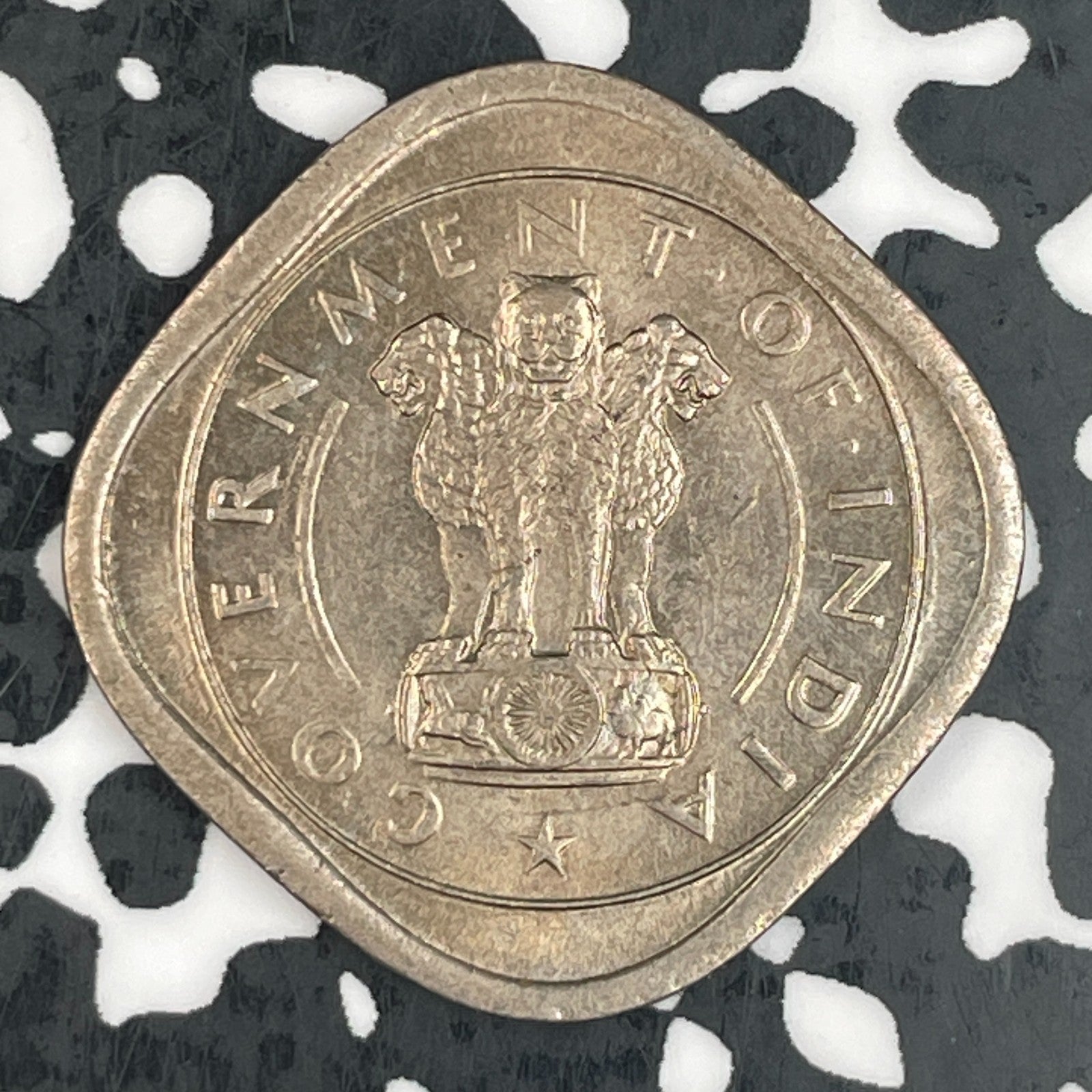 1950 India 2 Annas Lot#F6809 High Grade! Beautiful!