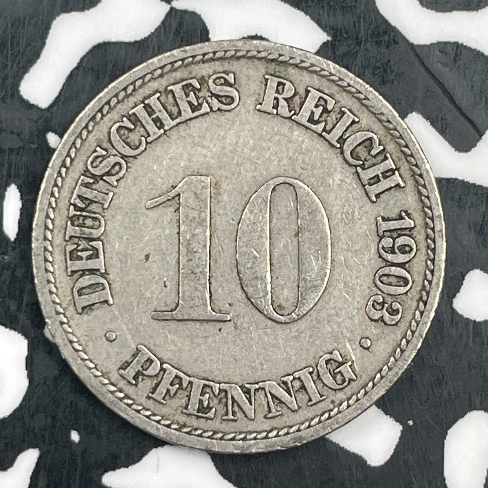 1903-F Germany 10 Pfennig Lot#F8850