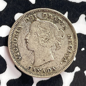 1901 Canada 5 Cents Lot#T7403 Silver!