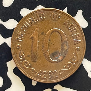 KE 4292 (1959) Korea 10 Hwan Lot#T5806 Nice!