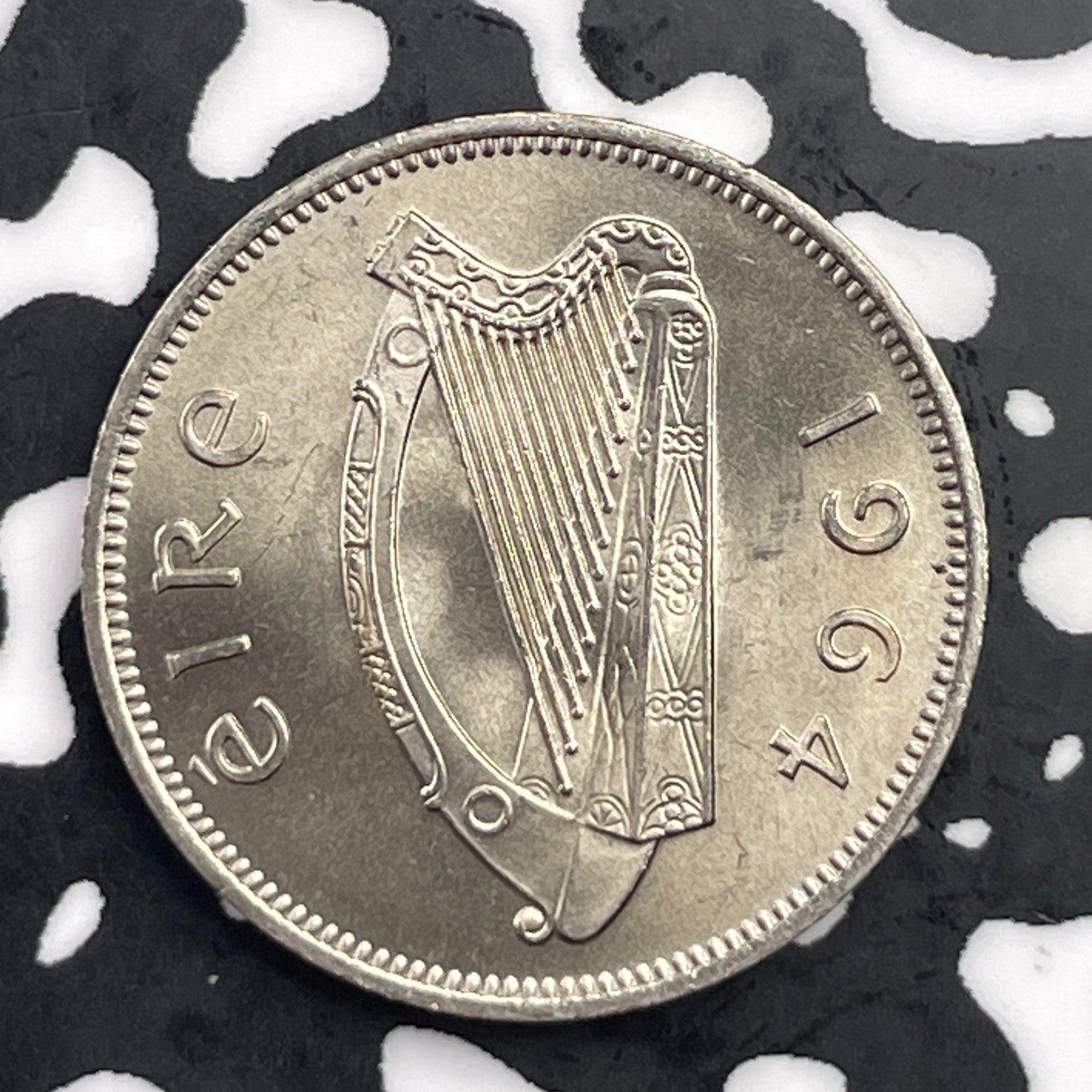 1964 Ireland 6 Pence Sixpence Lot#C4253 High Grade! Beautiful!