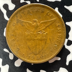 1920 U.S. Philippines 1 Centavo Lot#T5077