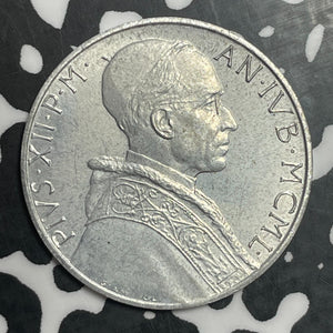 1950 Vatican City 1 Lira Lot#T2802 High Grade! Beautiful!