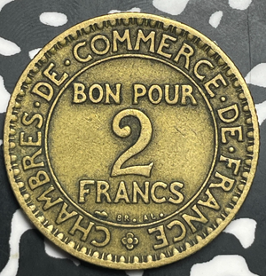 1926 France 2 Francs Lot#T9317 Better Date