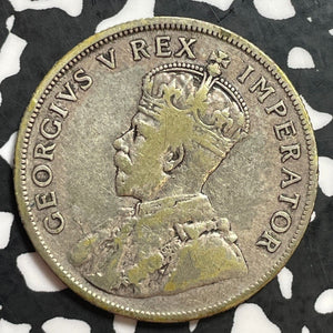 1930 South Africa 1 Florin Lot#T1185 Silver!