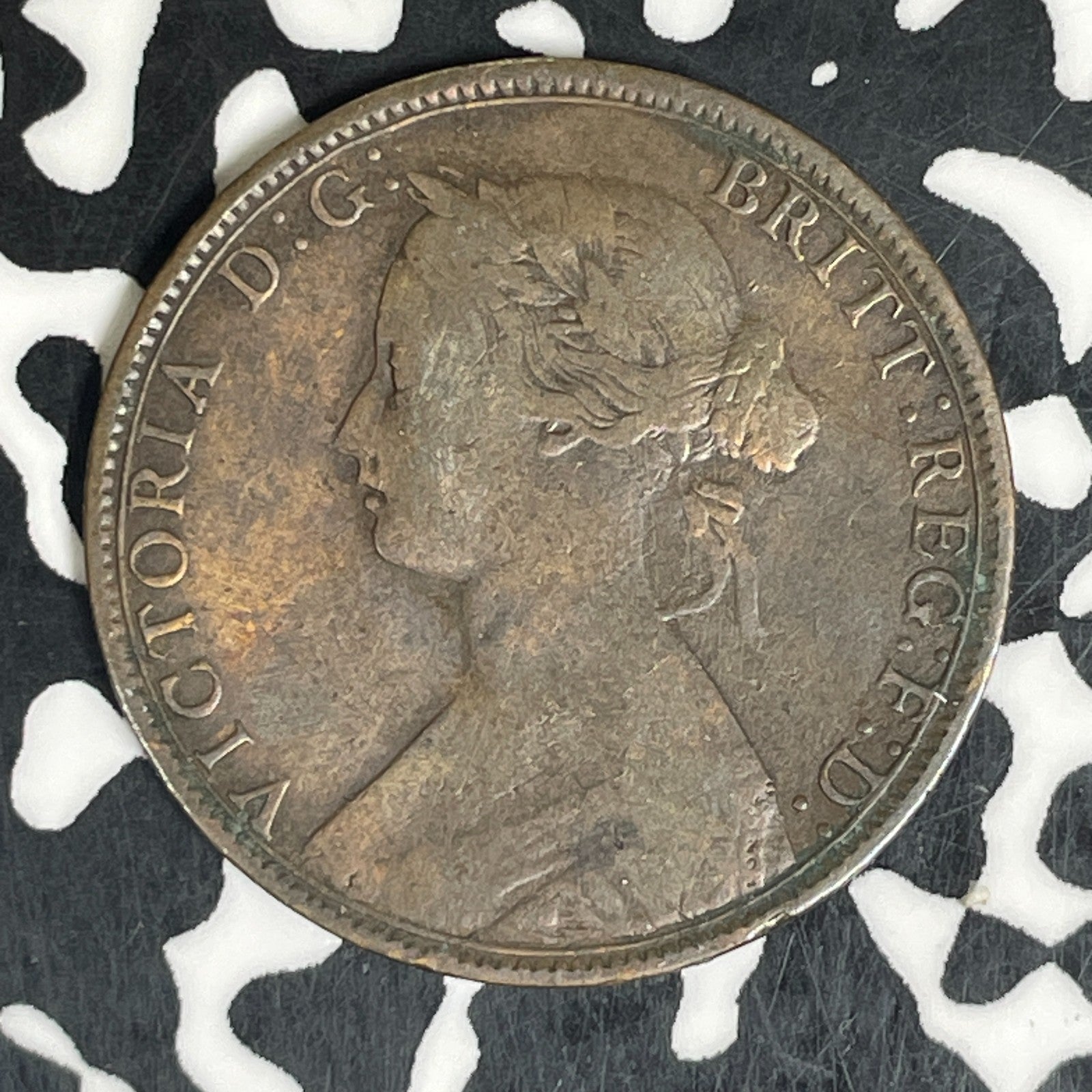 1862 Great Britain Half Penny 1/2 Penny Lot#C6281