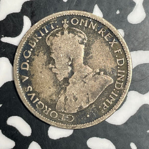 1924 Australia 6 Pence Sixpence Lot#T3335 Silver!