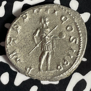 (244 AD) Ancient Rome Gordian III AR Antoninianus Lot#JM9207 Silver! Ric#167a
