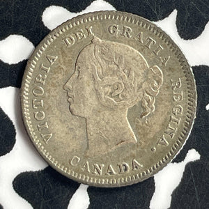 1883-H Canada 5 Cents Lot#JM9634 Silver! Better Date