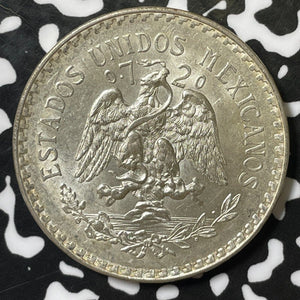 1940 Mexico 1 Peso Lot#E5004 Silver! High Grade! Beautiful!