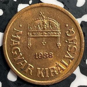 1938 Hungary 2 Filler Lot#T0160 High Grade! Beautiful!