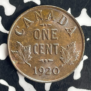 1920 Canada Small Cent Lot#T8365 High Grade! Beautiful!